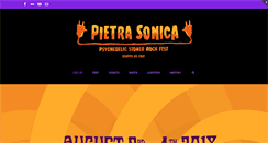 Desktop Screenshot of pietrasonica.com